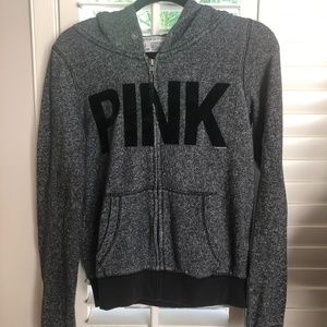 Victoria's Secret Pink Zip Up Sweatshirt